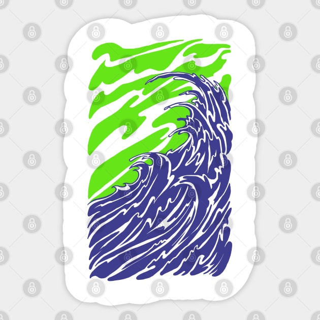 Waves Sticker by barmalisiRTB